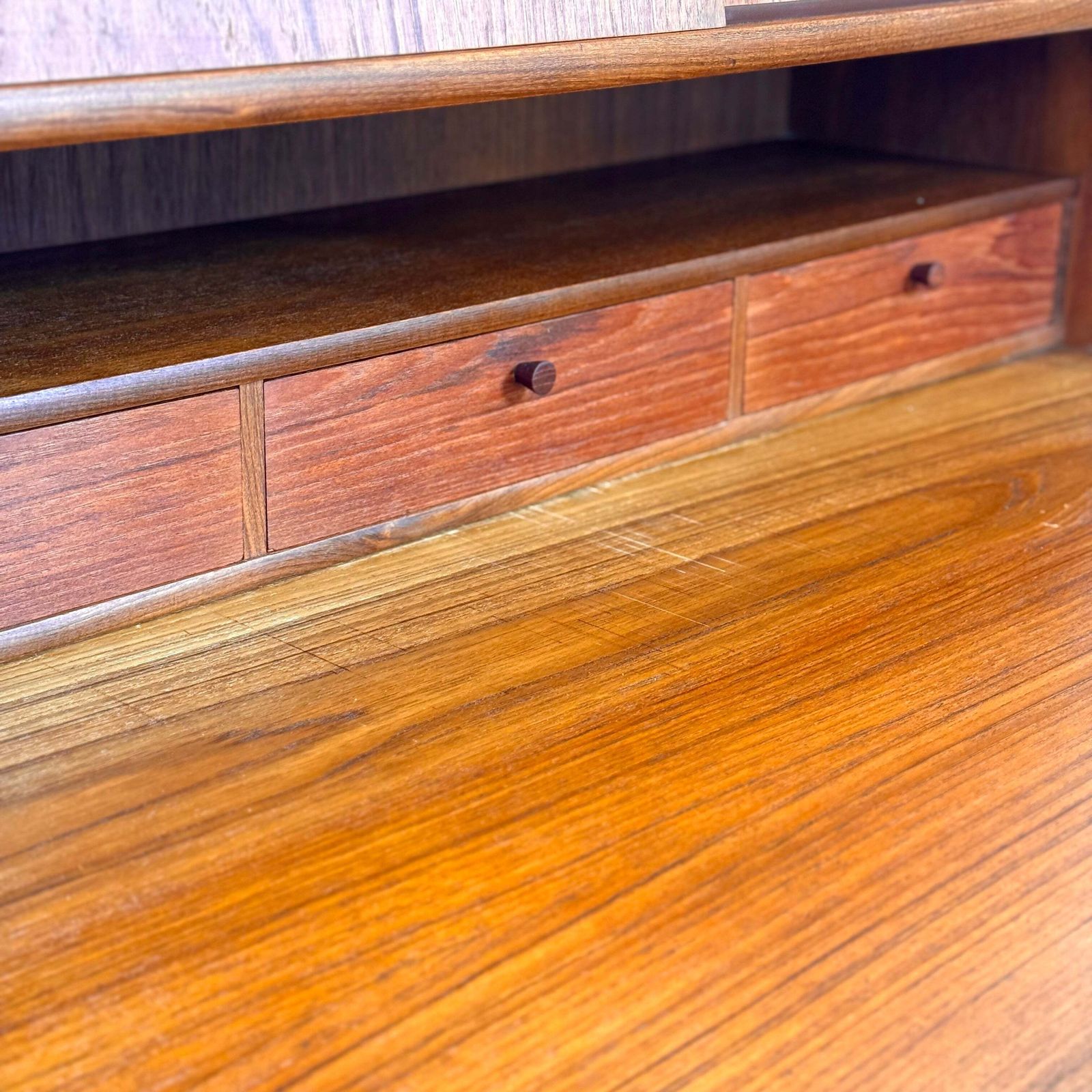 Furniture Highboard In Teak, 1950s 60s, Denmark photo