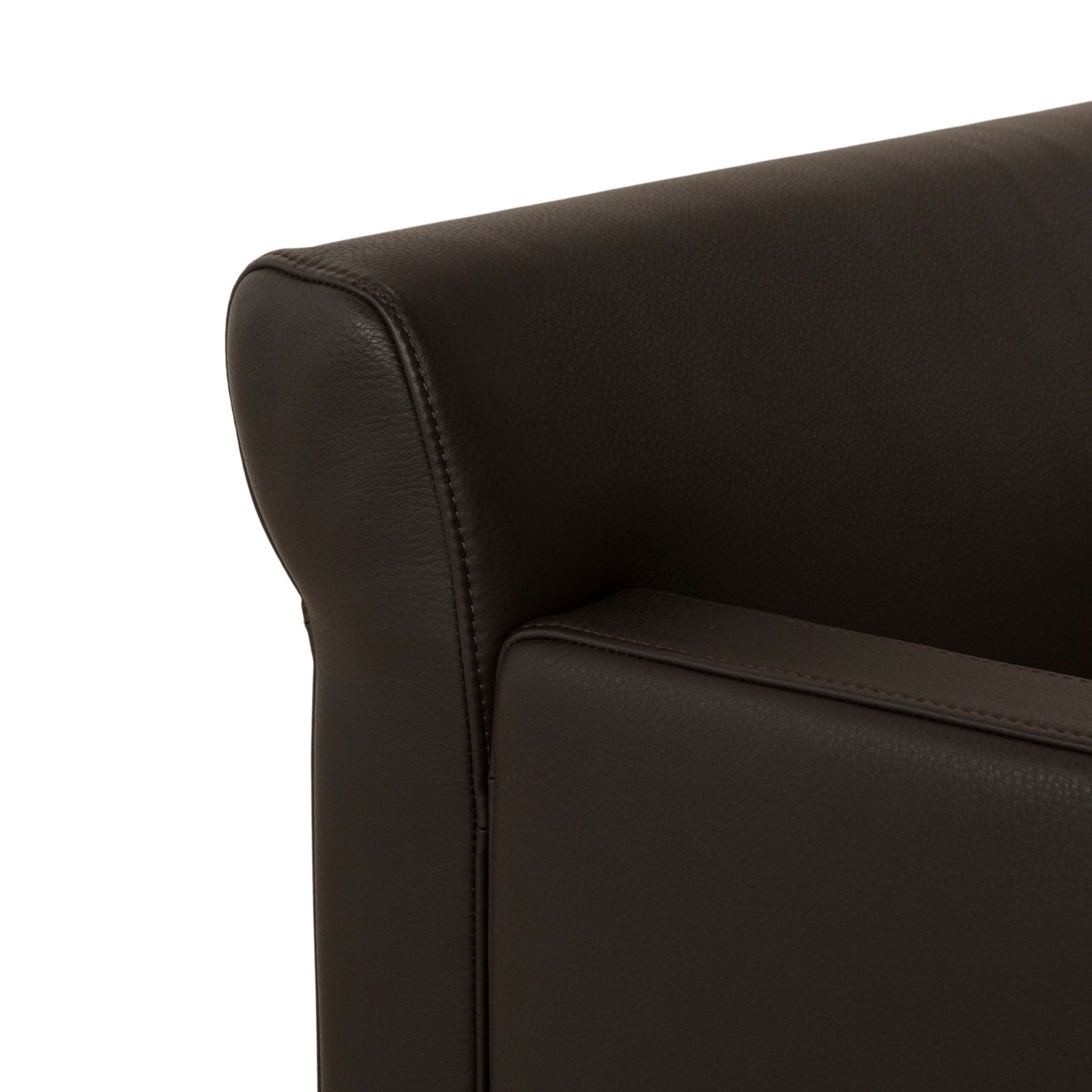 Cor Quandt Leather Armchair Dark Brown photo for sale