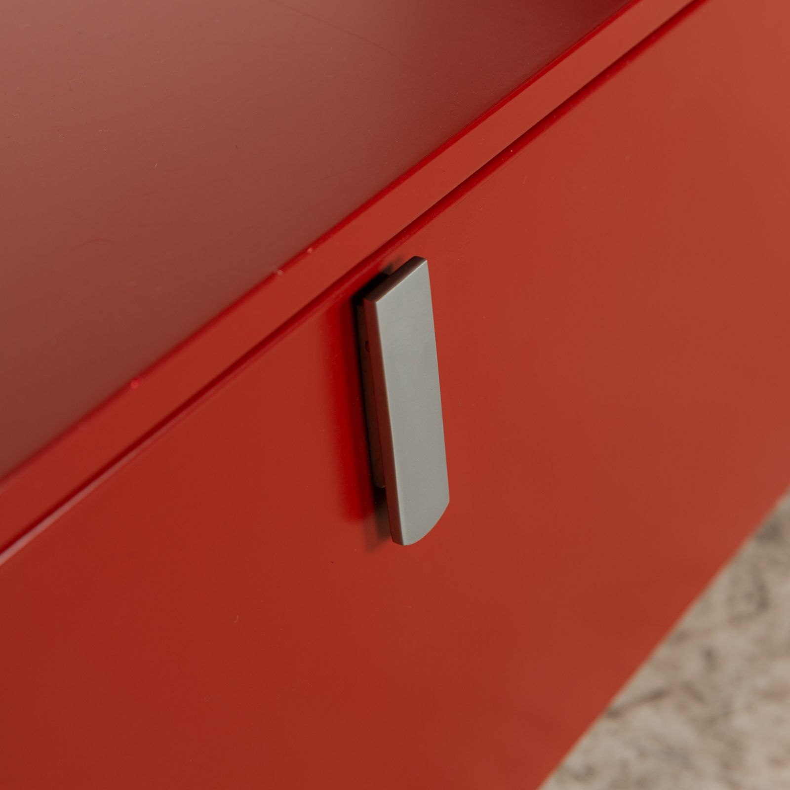 Kettnacker Wooden Sideboard Red Lowboard photo 893.0