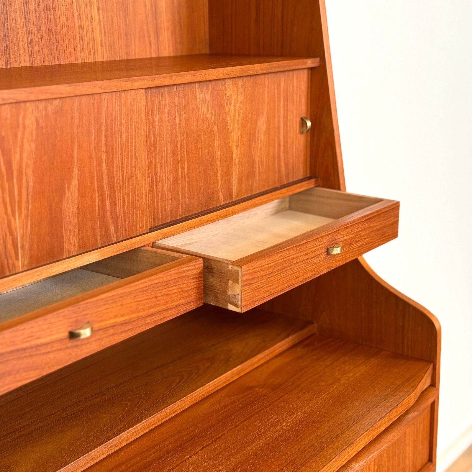 Secretary Cabinet In Teak, 1950s 60s, Denmark photo 1041.0