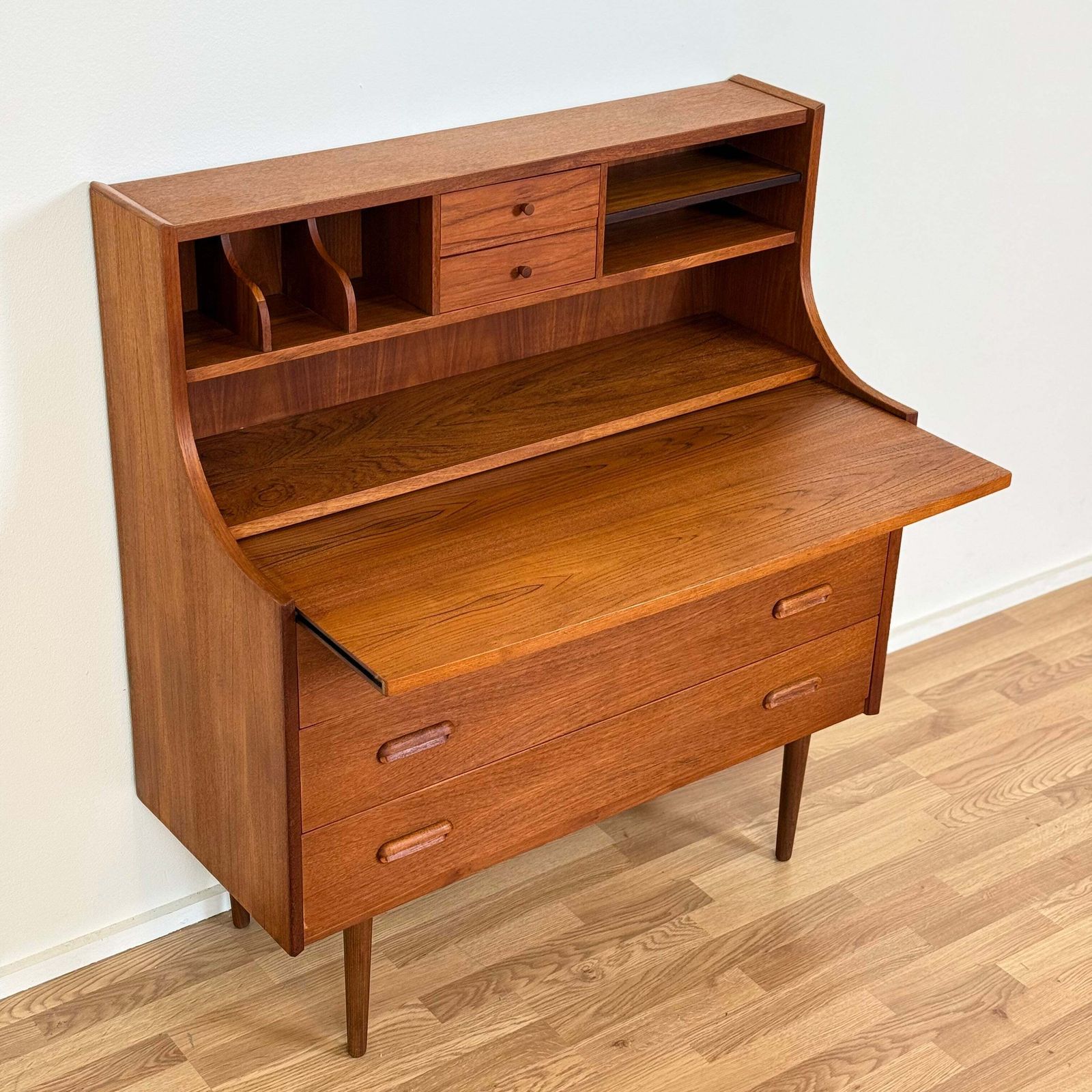 Secretary Cabinet In Teak, 1950s 60s, Denmark photo Furniture