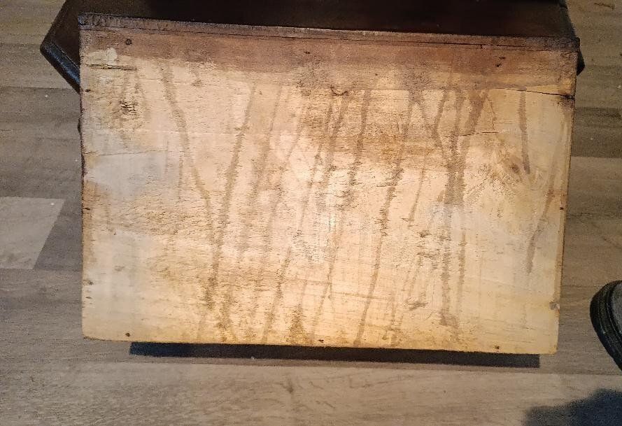 Antique 17th Century Walnut Kneeler With Drawers photo vintage