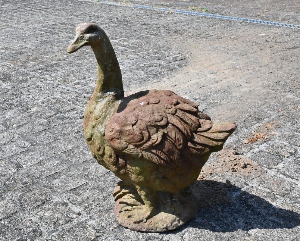 Pair Of Cast Iron Ducks – 20th Century photo vinterior