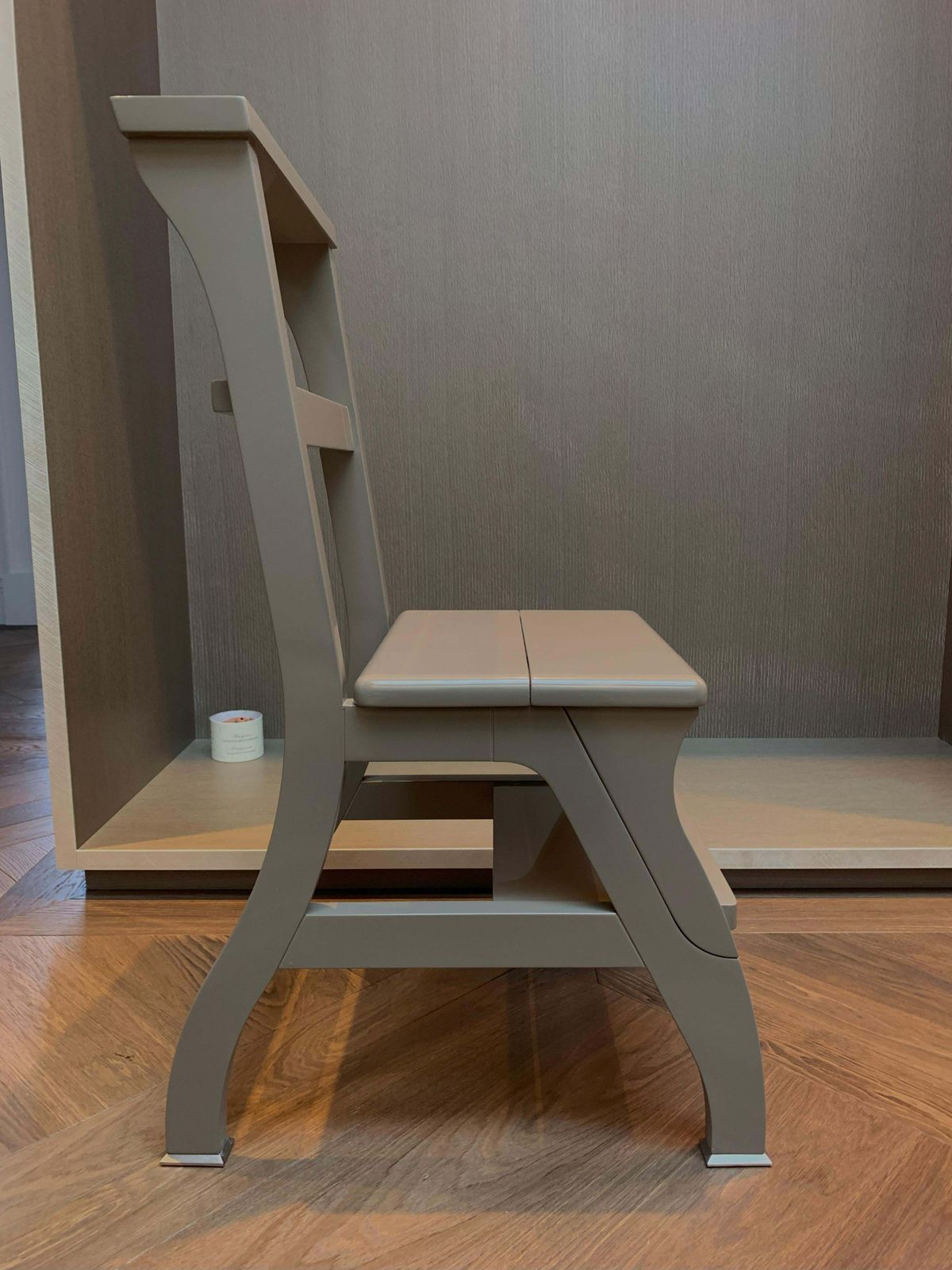 Ladder Chair In Greige Lacquered Finish, “Rebecca” By Promemoria, Italy, 2018 photo vinterior