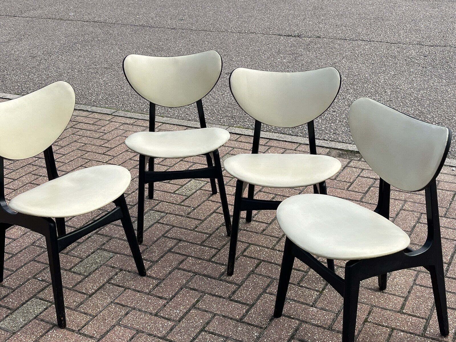 Mid Century G Plan Extending Dining Table & Chairs photo 739.0