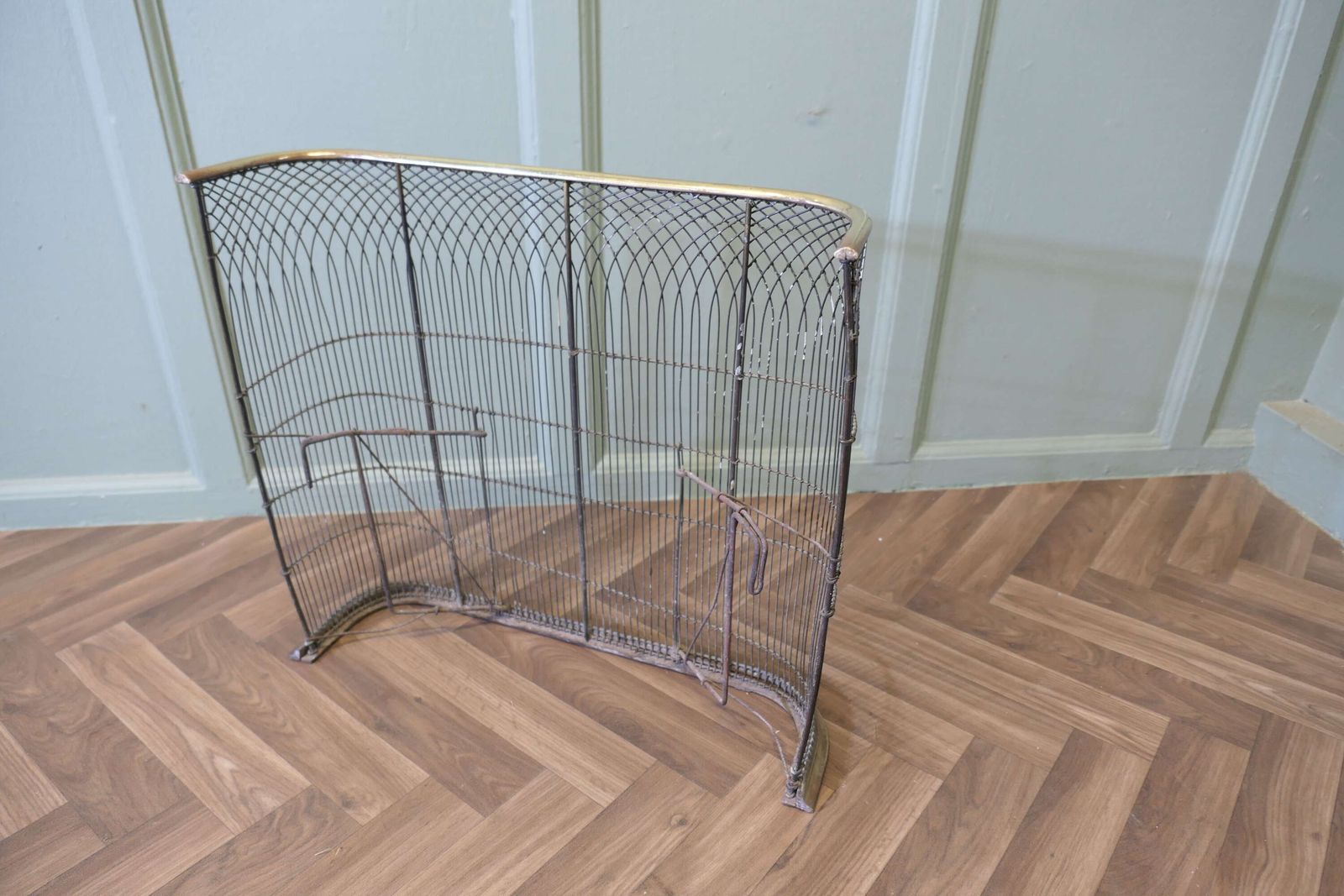 Original 19th Century Nursery Fire Guard photo buy
