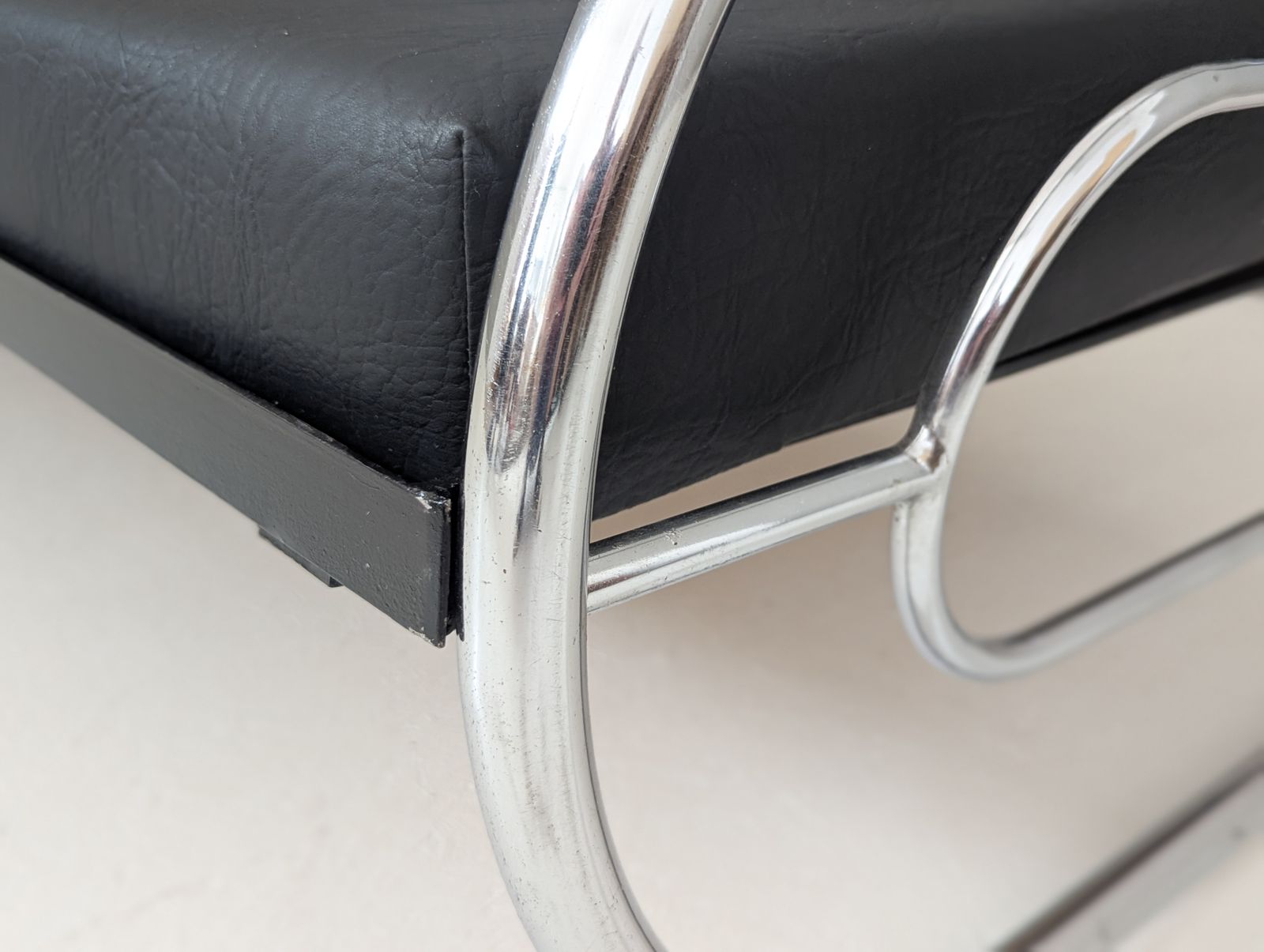Bauhaus Tubular Steel Sofa By Hynek Gottwald, 1930s photo vintage