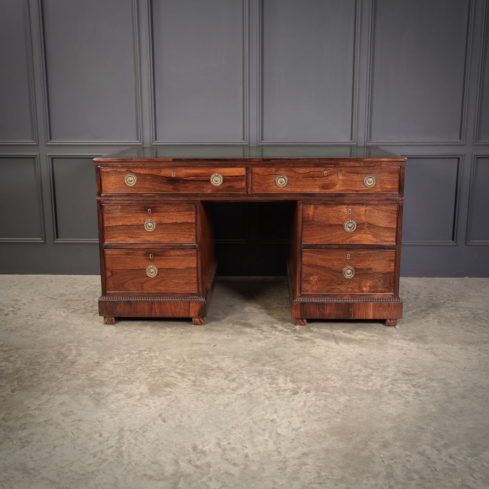 Rare William IV Rosewood Partners Desk photo buy