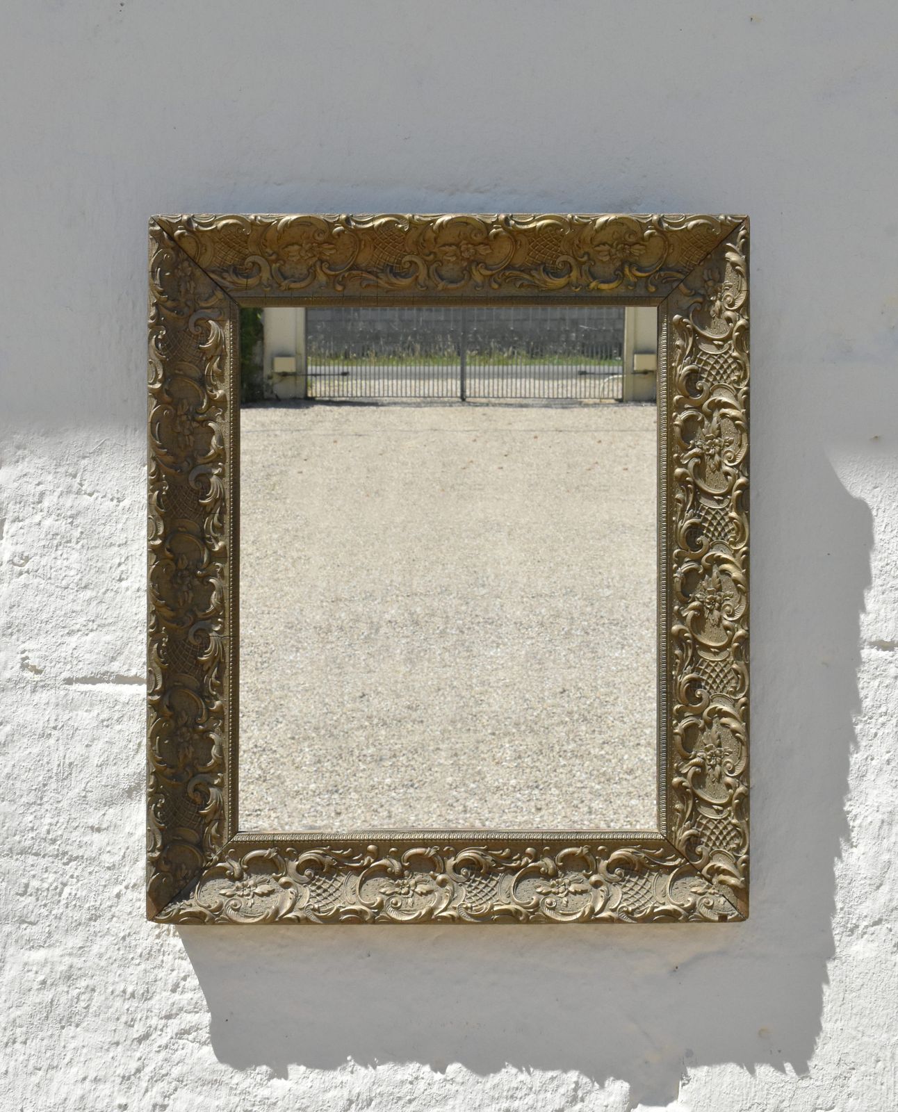 Antique French Giltwood Mirror 19th Century photo 300.0