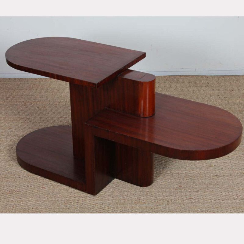 Modernist Mahogany Coffee Table From The 1930s