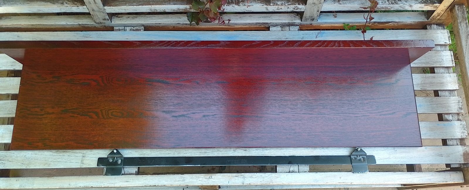 Beaver And Tapley 33 Floating Shelves Burgundy Oak photo furniture