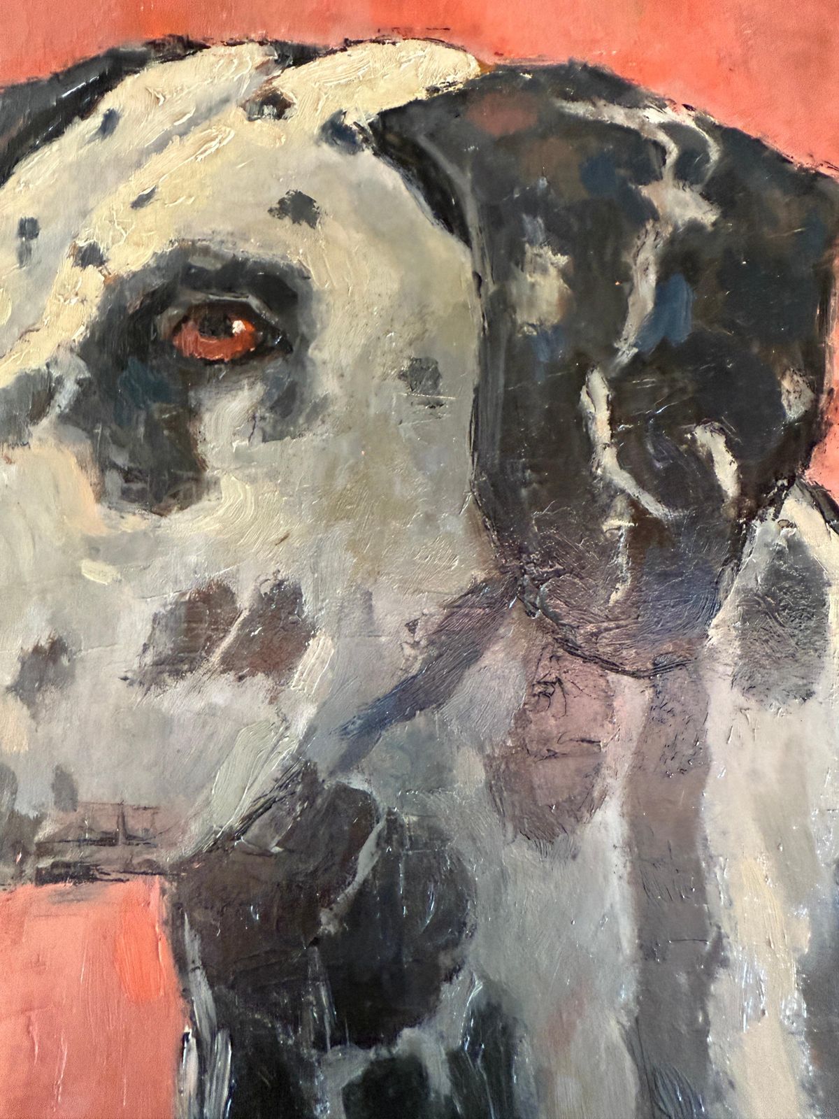 Jose Maria Tuser Vazquez Dalmatian Dog Oil Painting photo 400.0