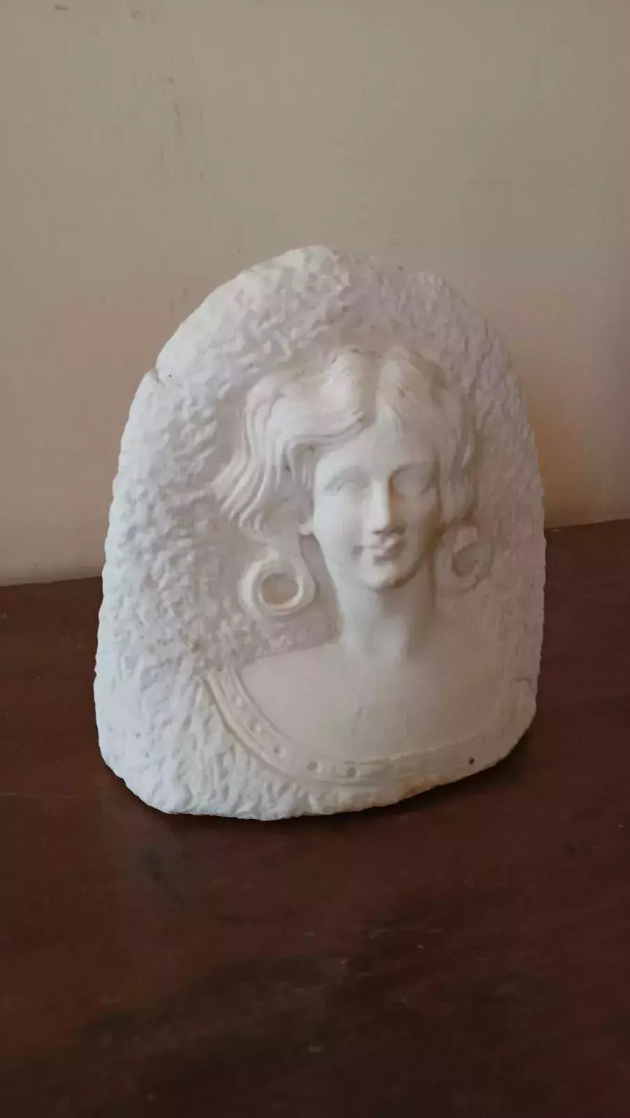 Ancient Marble Sculpture Female Bust Early 1900s photo for sale