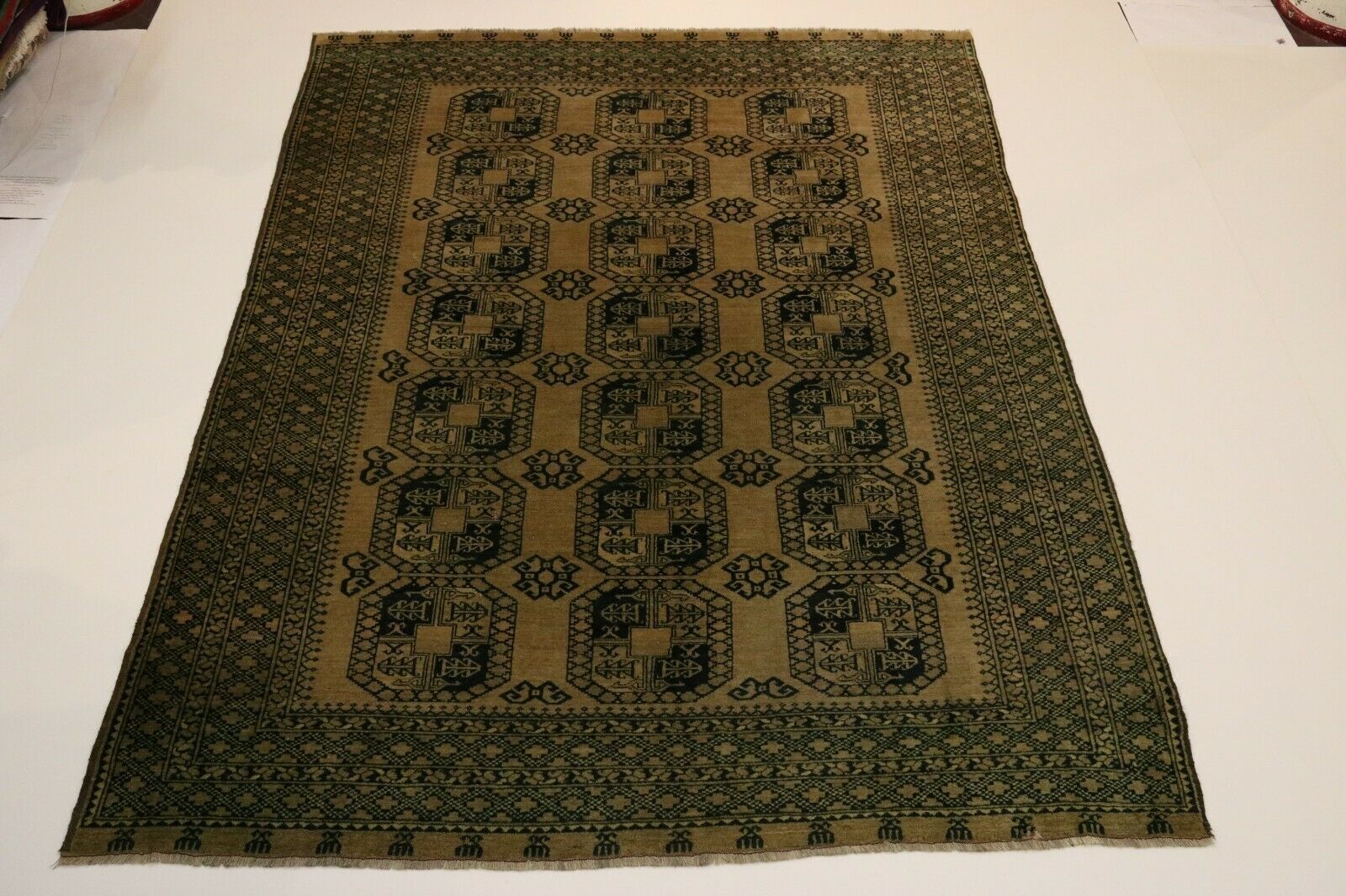 Afghan Us Reimport Fine Oriental Rug 3.50 X 2.60