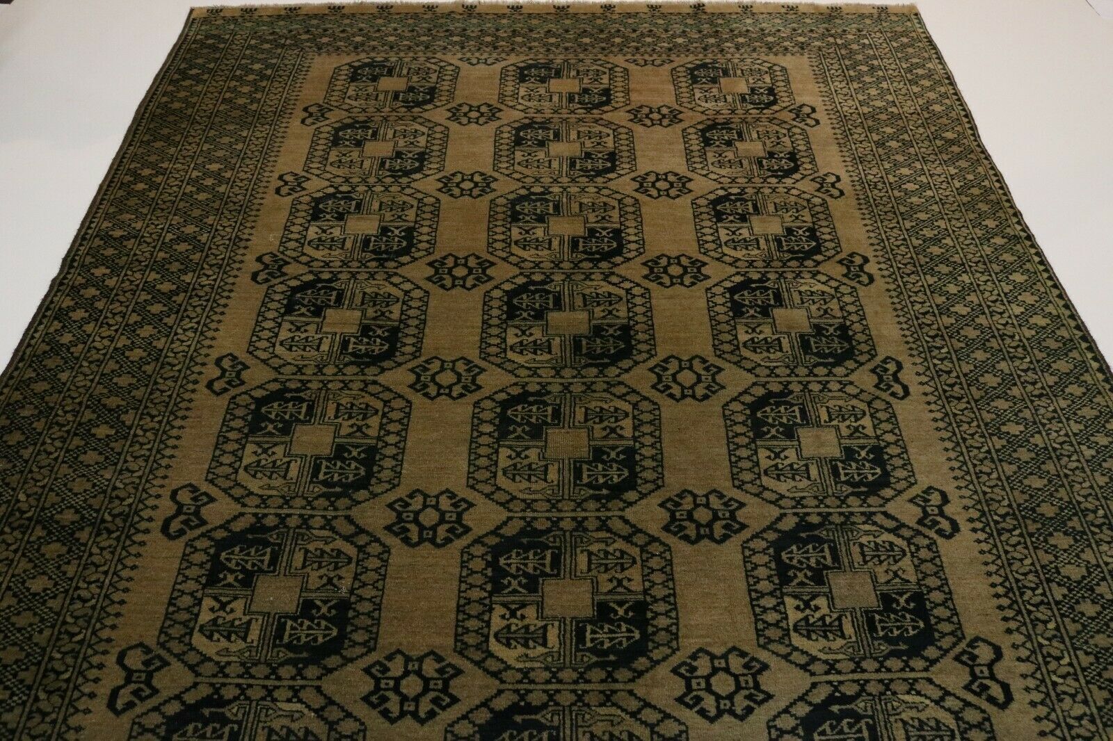 Afghan Us Reimport Fine Oriental Rug 3.50 X 2.60 photo for sale