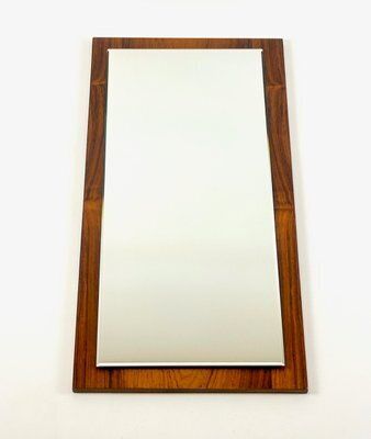 Mid Century Modern Wall Mirror In Rosewood, 1960s