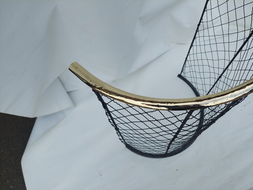 Victorian Brass And Wire Mesh Nursery Fender photo Home Fixtures