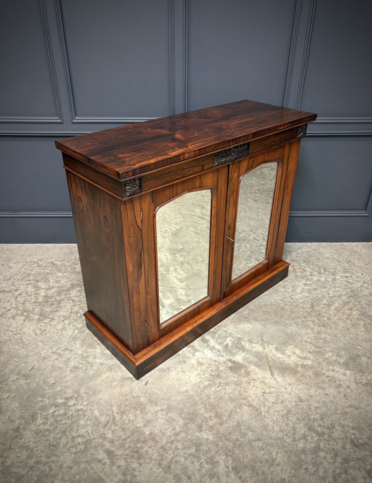 William IV Rosewood Side Cabinet photo for sale