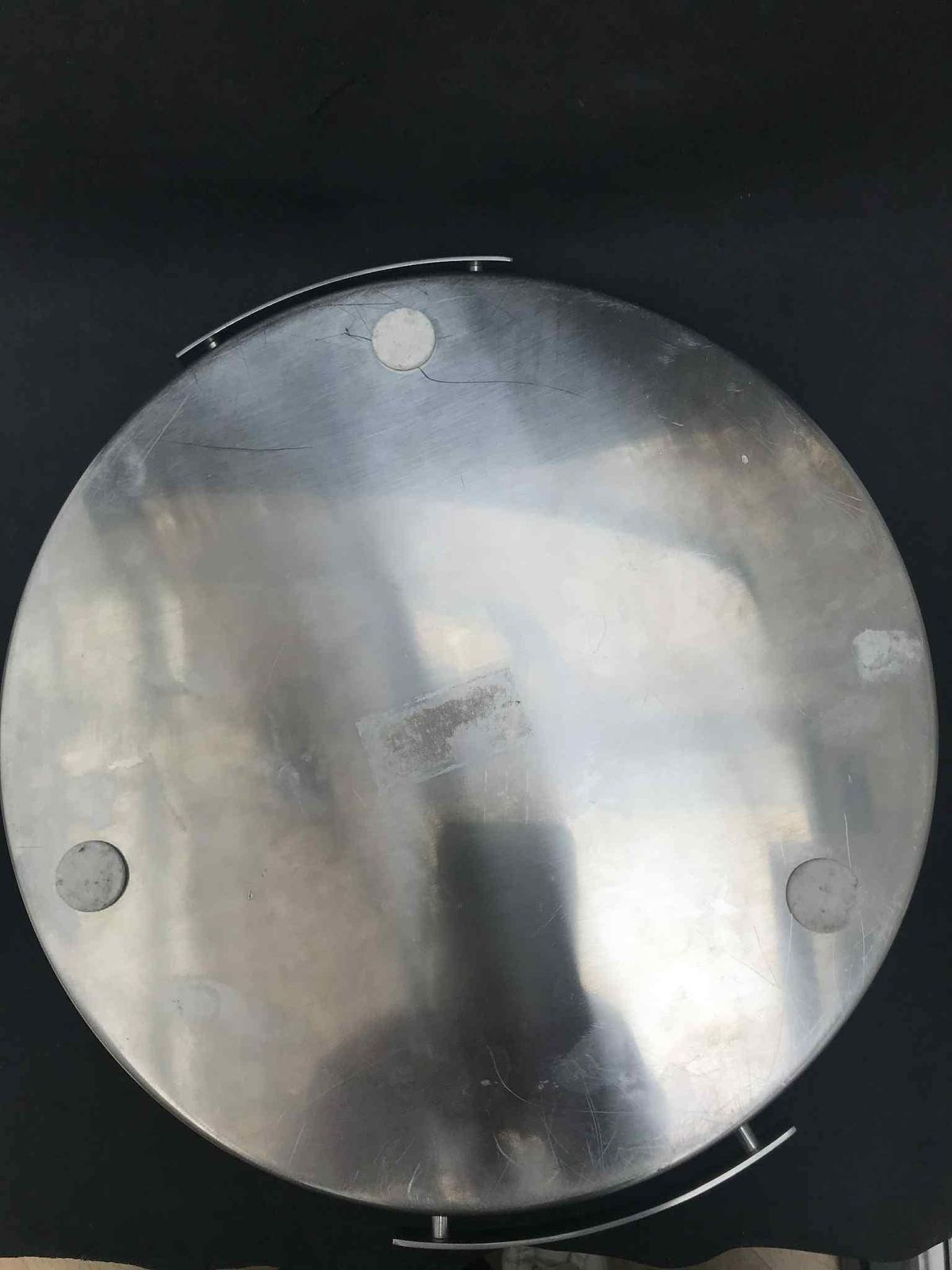 Arne Jacobsen For Stelton Aj Cylinda Line Serving Tray Stainless Steel Scandinavian Design Danish Gift Round Tray Gift For Home Bar Tray photo buy