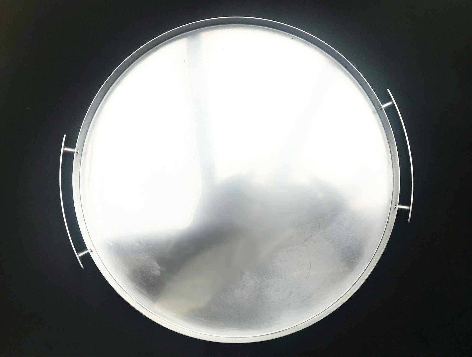 photo for sale Arne Jacobsen For Stelton Aj Cylinda Line Serving Tray Stainless Steel Scandinavian Design Danish Gift Round Tray Gift For Home Bar Tray