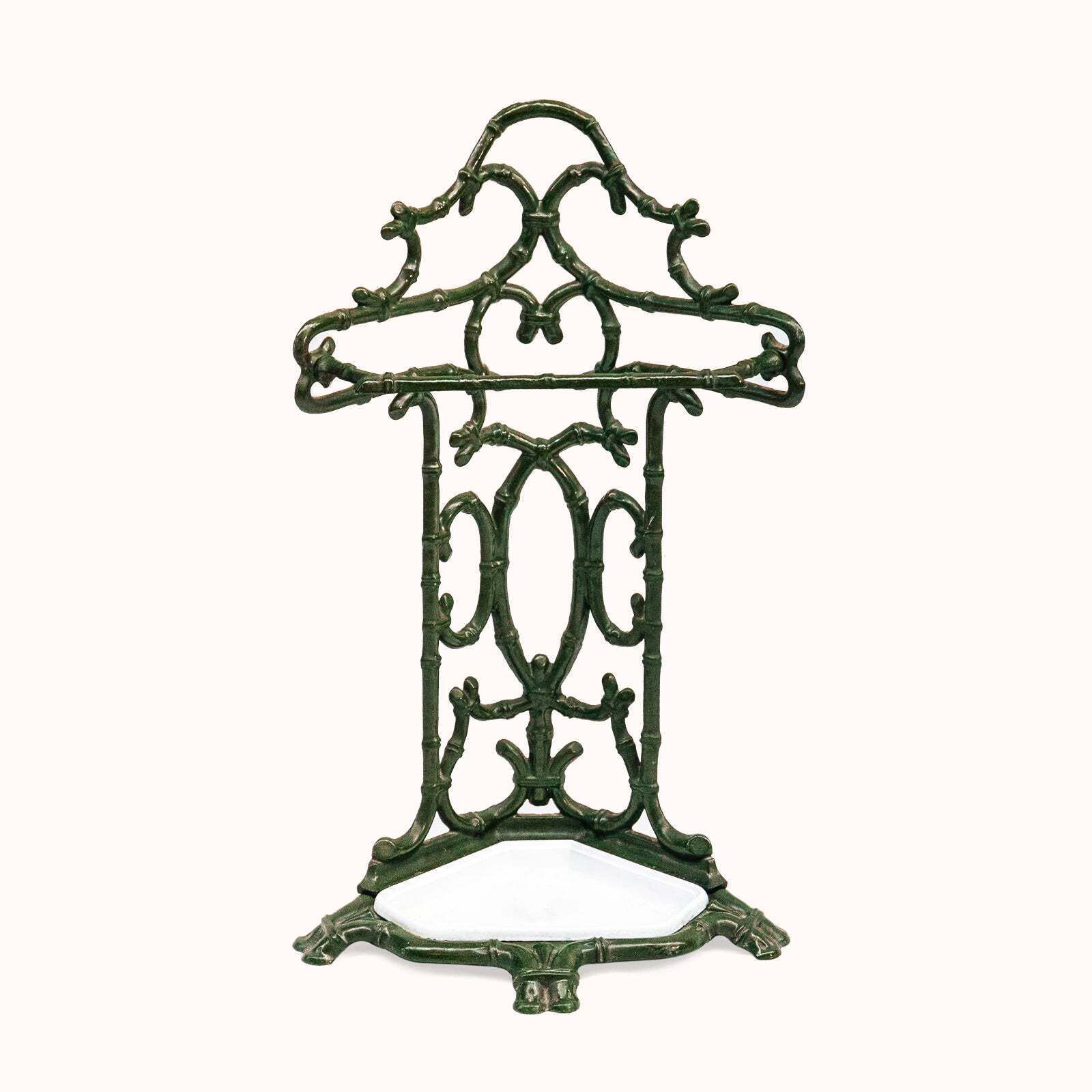 Antique French Cast Iron Umbrella Stand Or Walking Stick Storage
