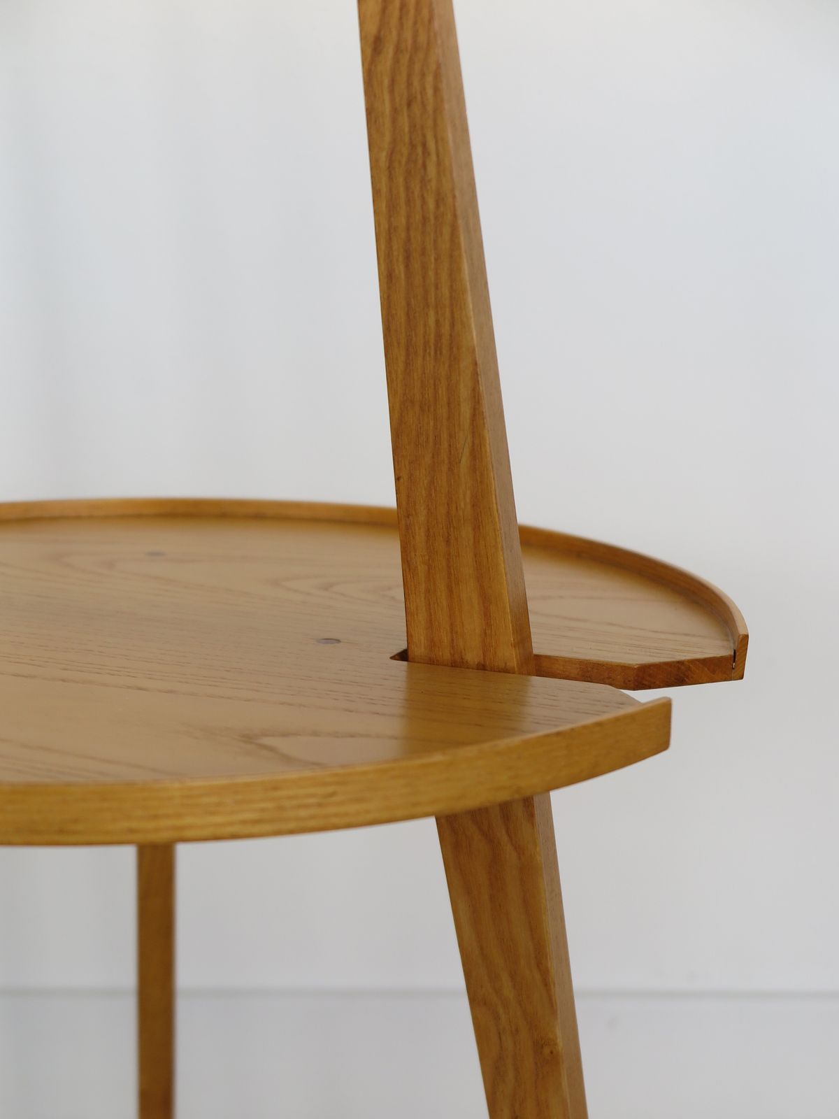 Franco Albini For Poggi Italian Oak Coffe Table "Cicognino" Model, Italy 1960s photo furniture