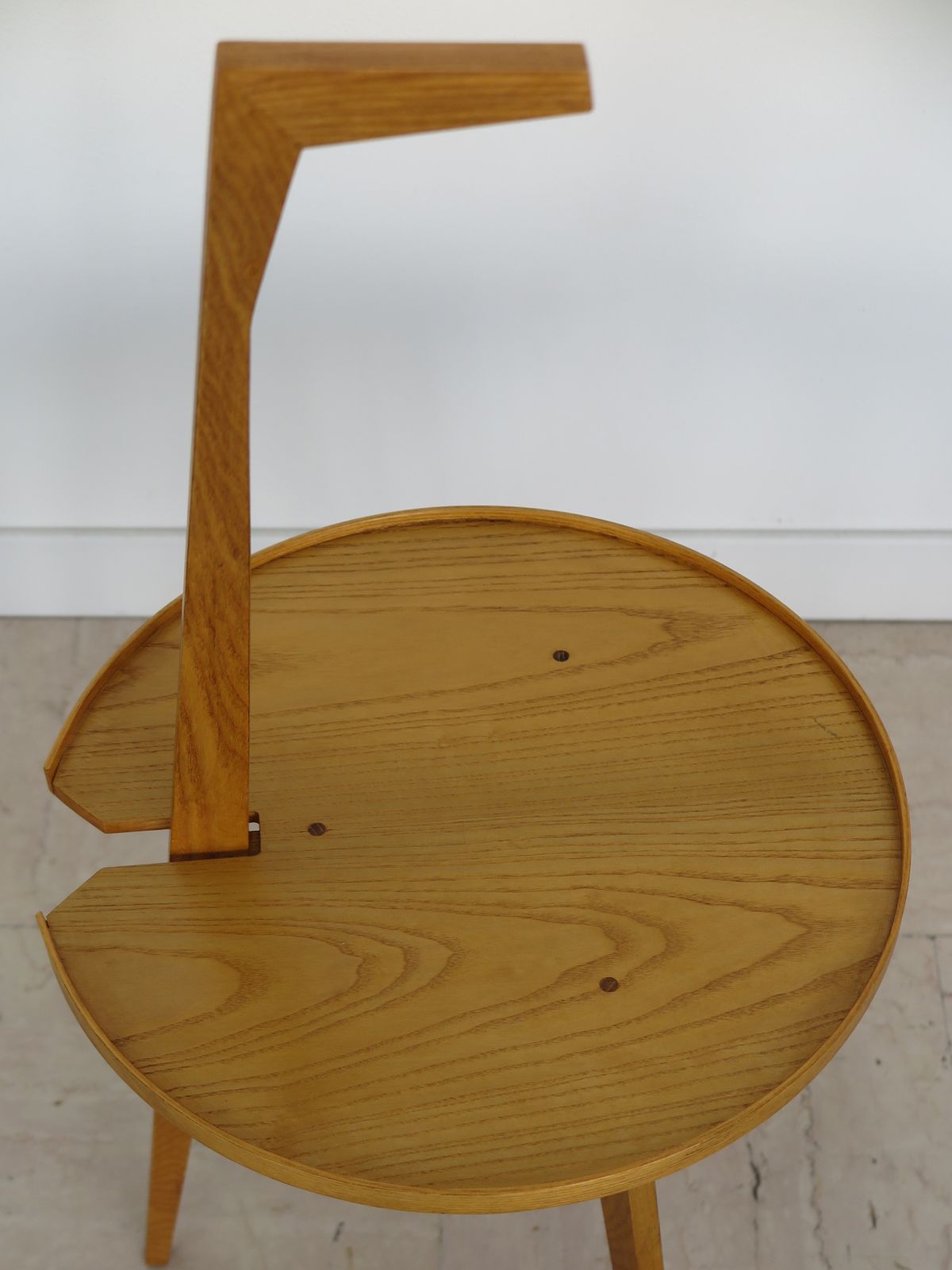 photo for sale Franco Albini For Poggi Italian Oak Coffe Table "Cicognino" Model, Italy 1960s