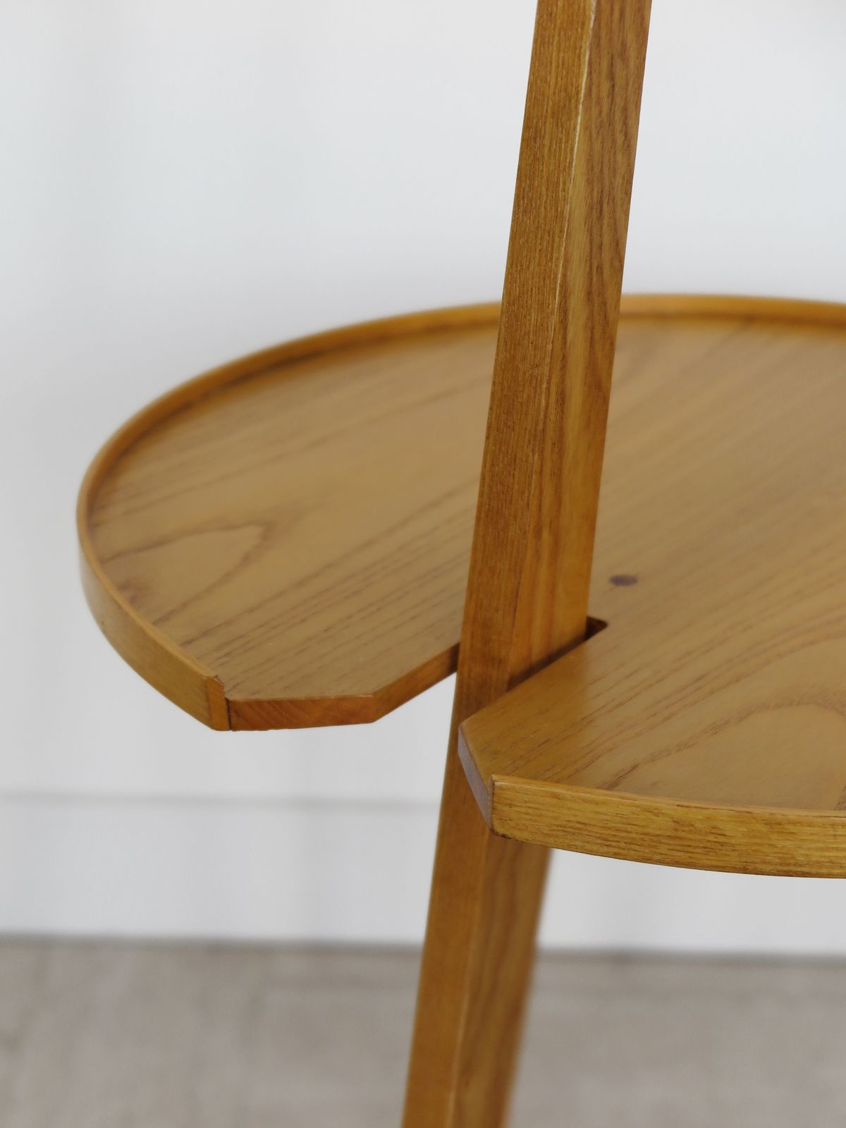 Franco Albini For Poggi Italian Oak Coffe Table "Cicognino" Model, Italy 1960s photo 3900.0
