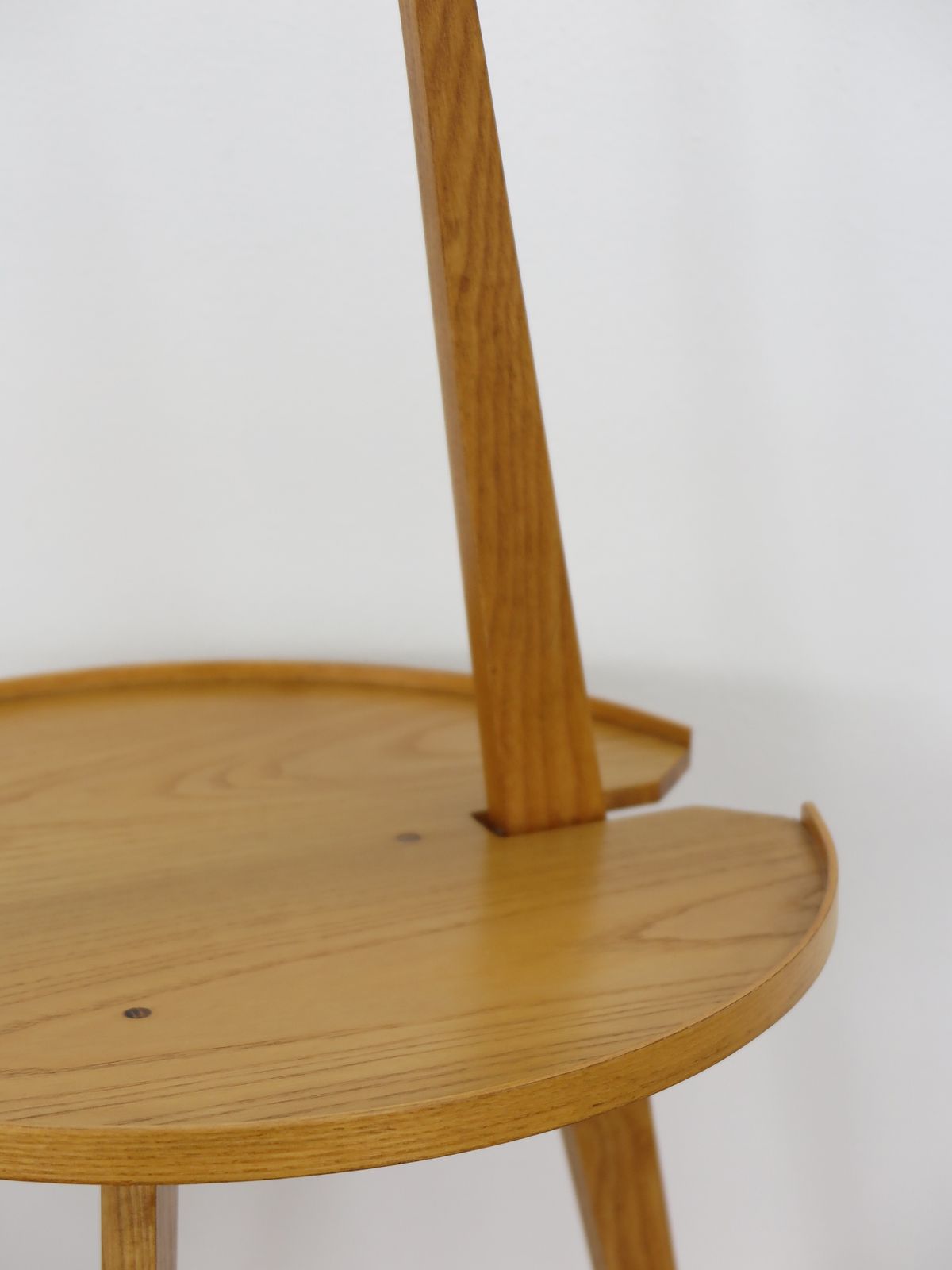 photo furniture Franco Albini For Poggi Italian Oak Coffe Table "Cicognino" Model, Italy 1960s