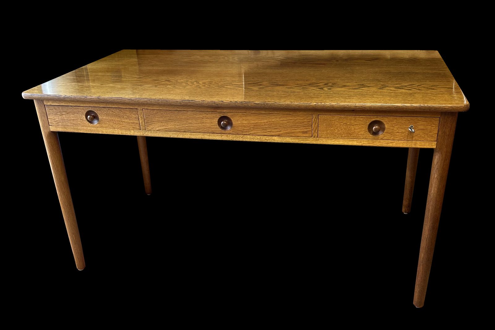 Oak Desk By Hans J Wegner For Andeas Tuck