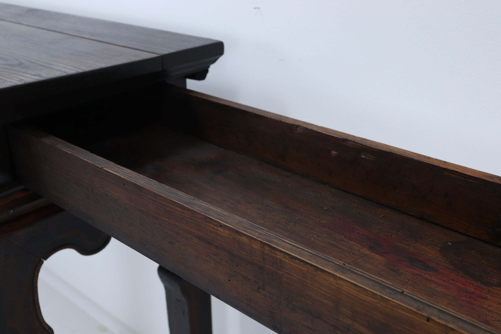 Furniture Late 18th Century Chinese Walnut Altar Table photo