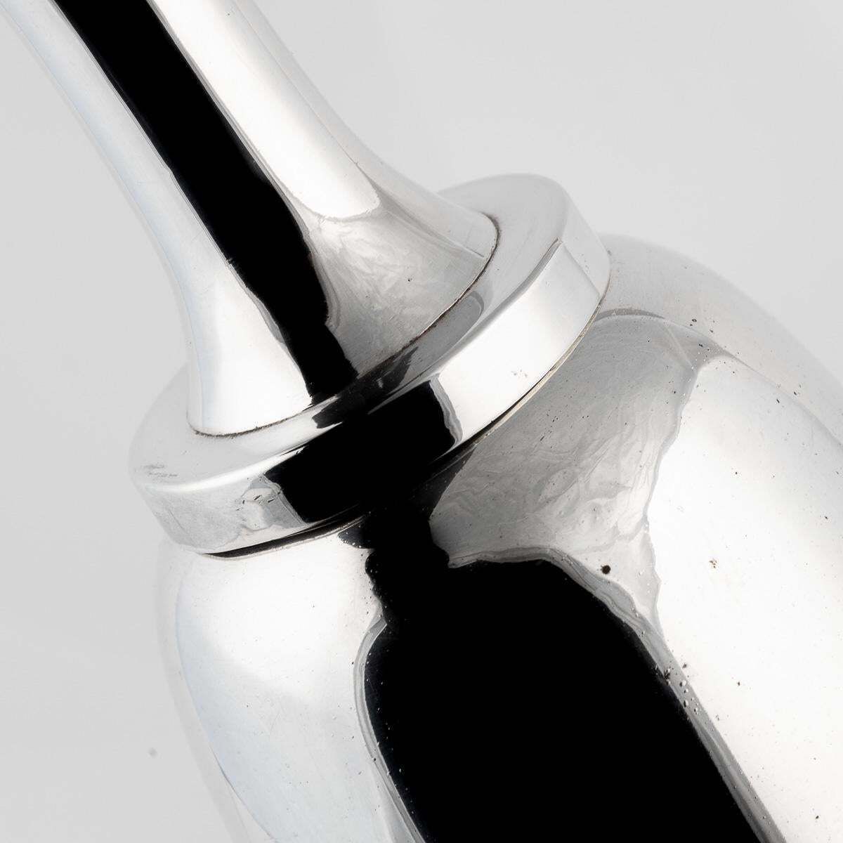 photo for sale Novelty 20thc Silver Plated "Bell Form" Cocktail Shaker, Hukin & Heath C.1930