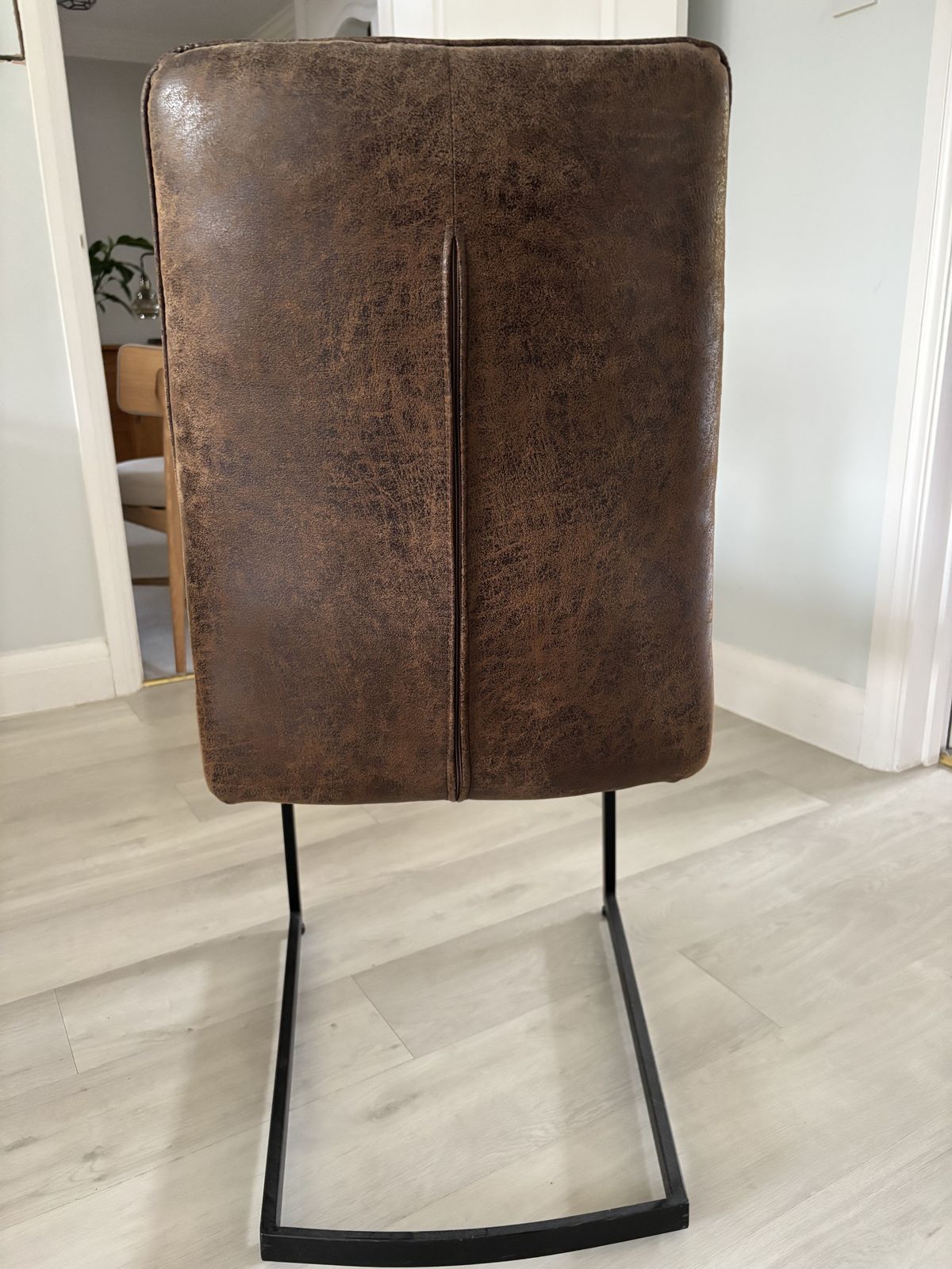 Houston Brooklyn Fixed Top Dining Table And Six Chairs photo Furniture