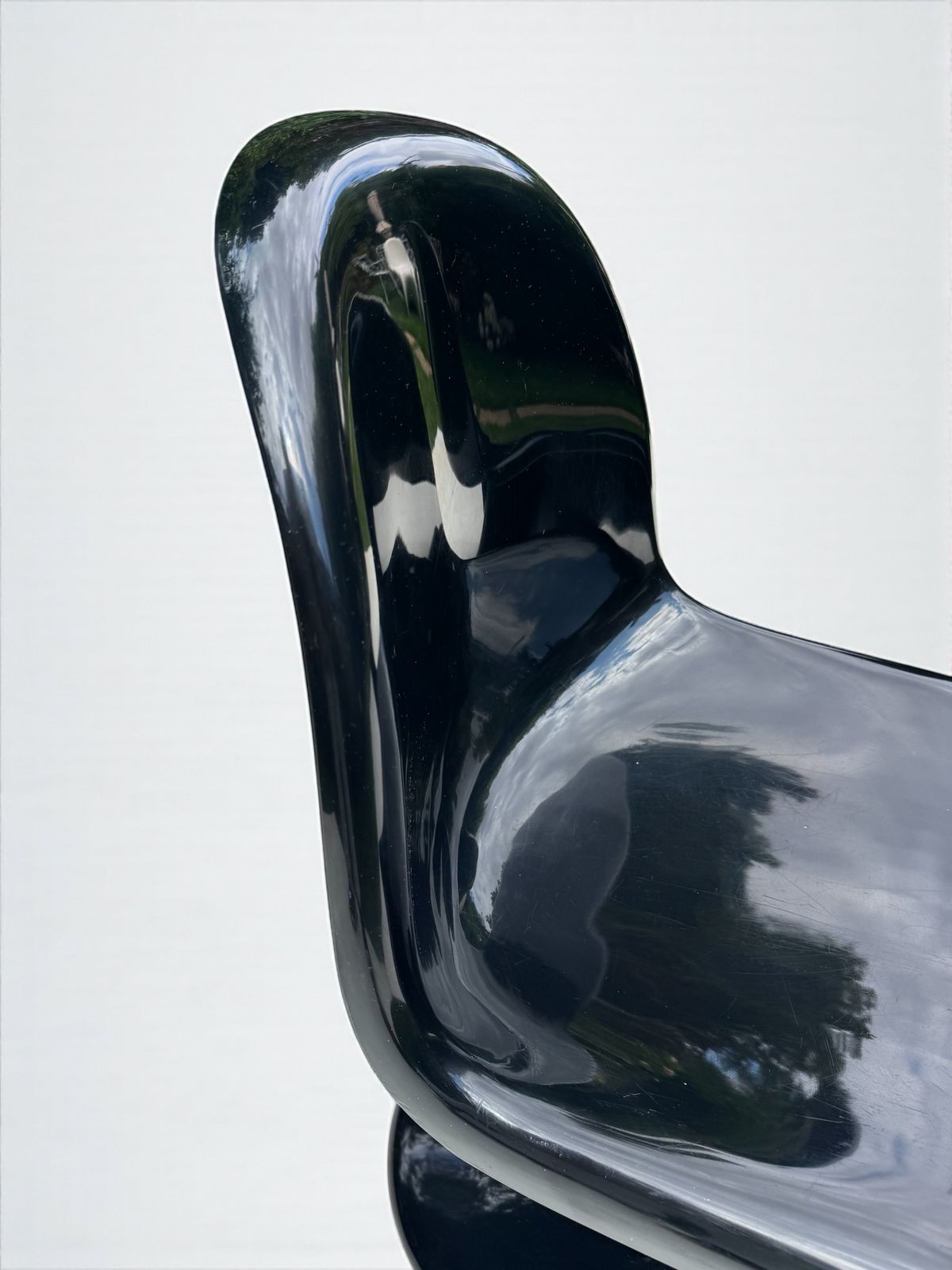 photo furniture Set Of 2 Panton Verner Fibreglass S Chairs For Herman Miller, W. Germany 1971