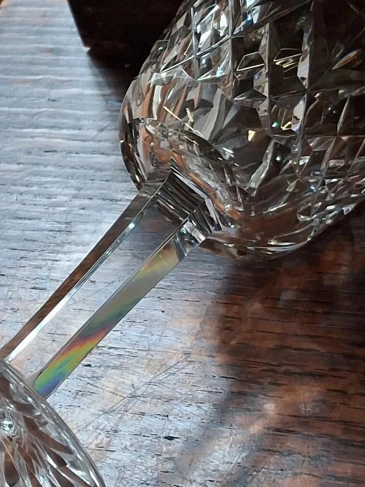 Set Of 5 Vintage Crystal Waterford Wine Glasses Beautiful Pieces photo Home Decor