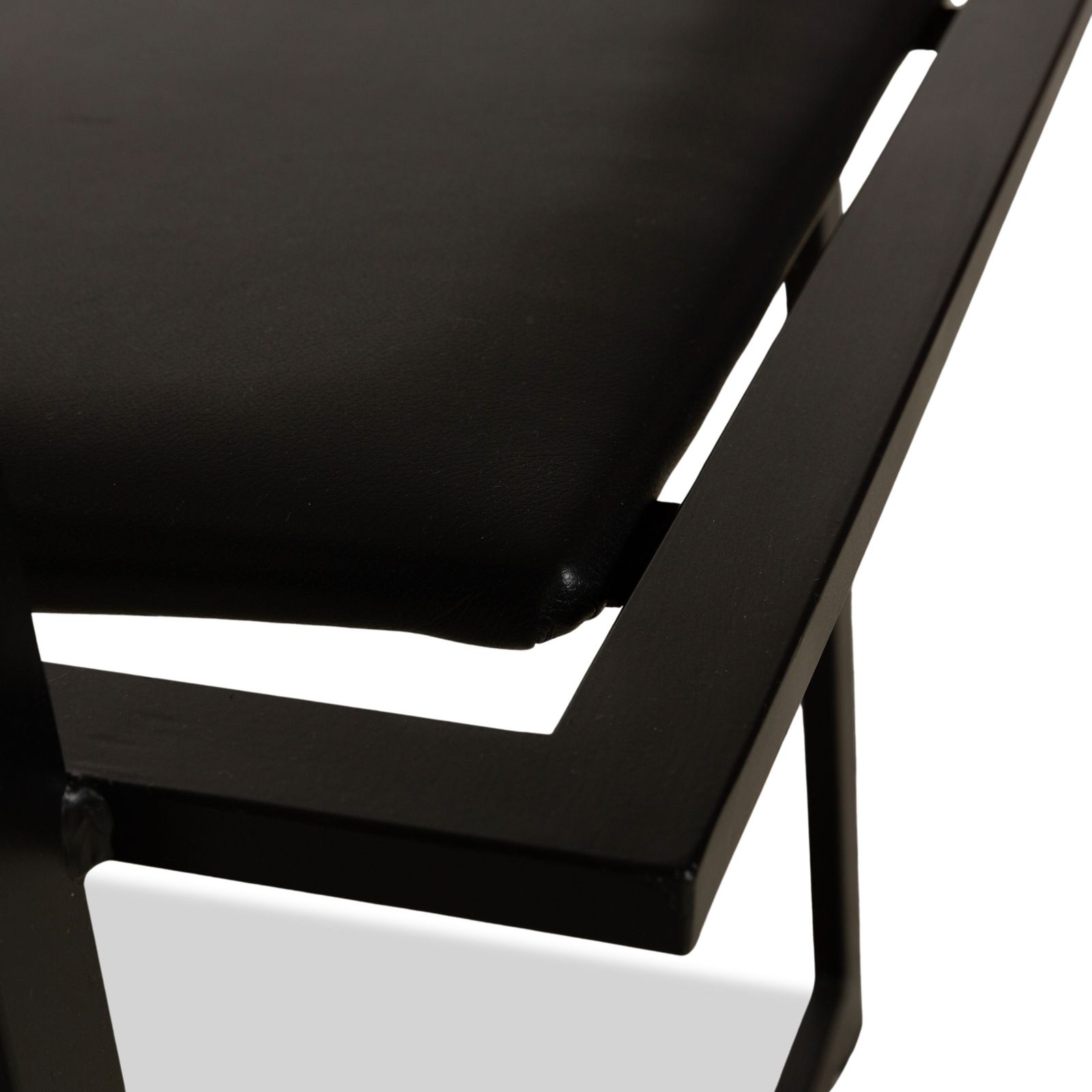 Lot de 6 chaises en cuir KFF Sinus, noires photo 1676.0