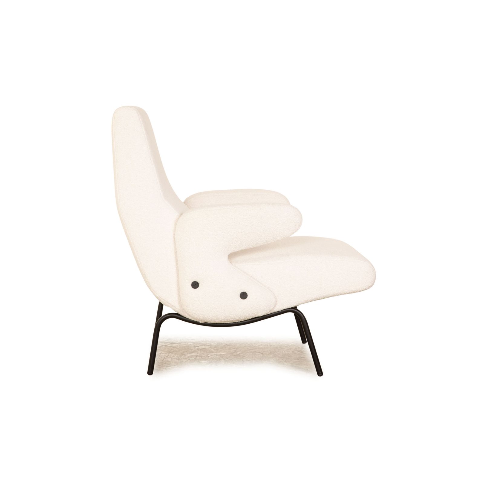 Ensemble de fauteuils Arflex Delfino en tissu blanc photo buy