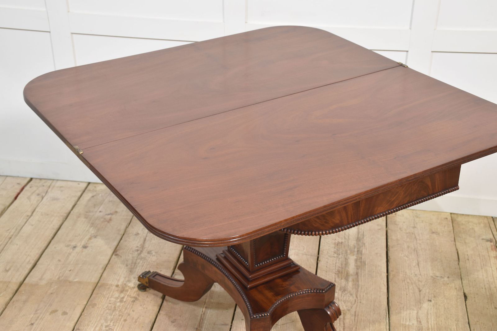 Regency Mahogany Tea Table photo for sale