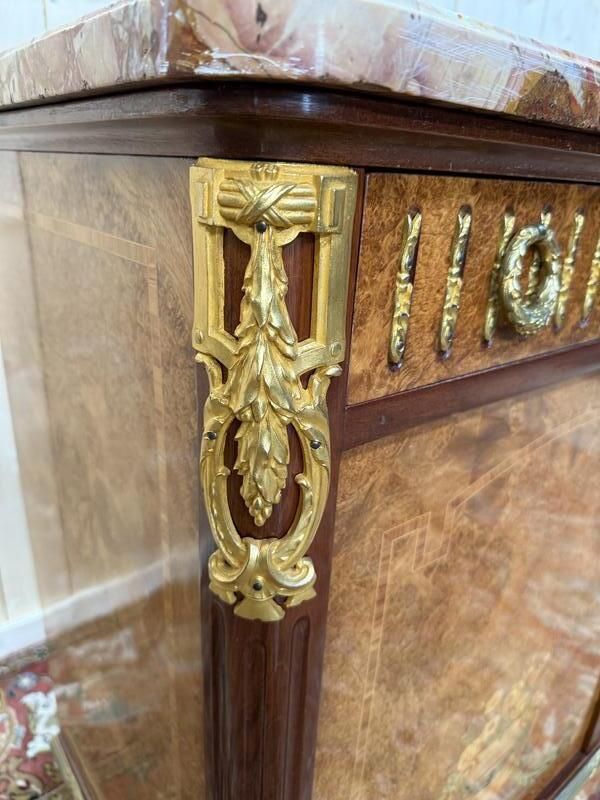 Buffet De Style Louis Louis XVI En Marqueterie photo 2940.0