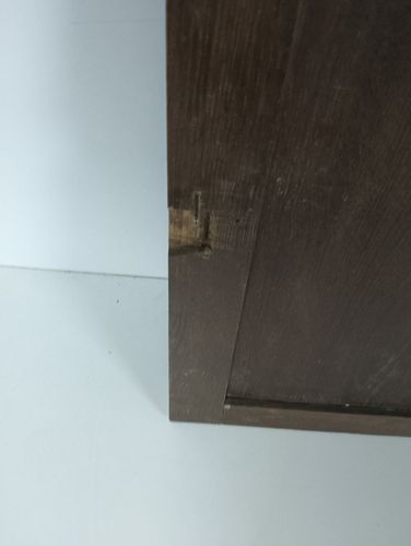 photo for sale Pair Antique French Hand Carved Wood Door Panels Reclaimed Architectural Herons