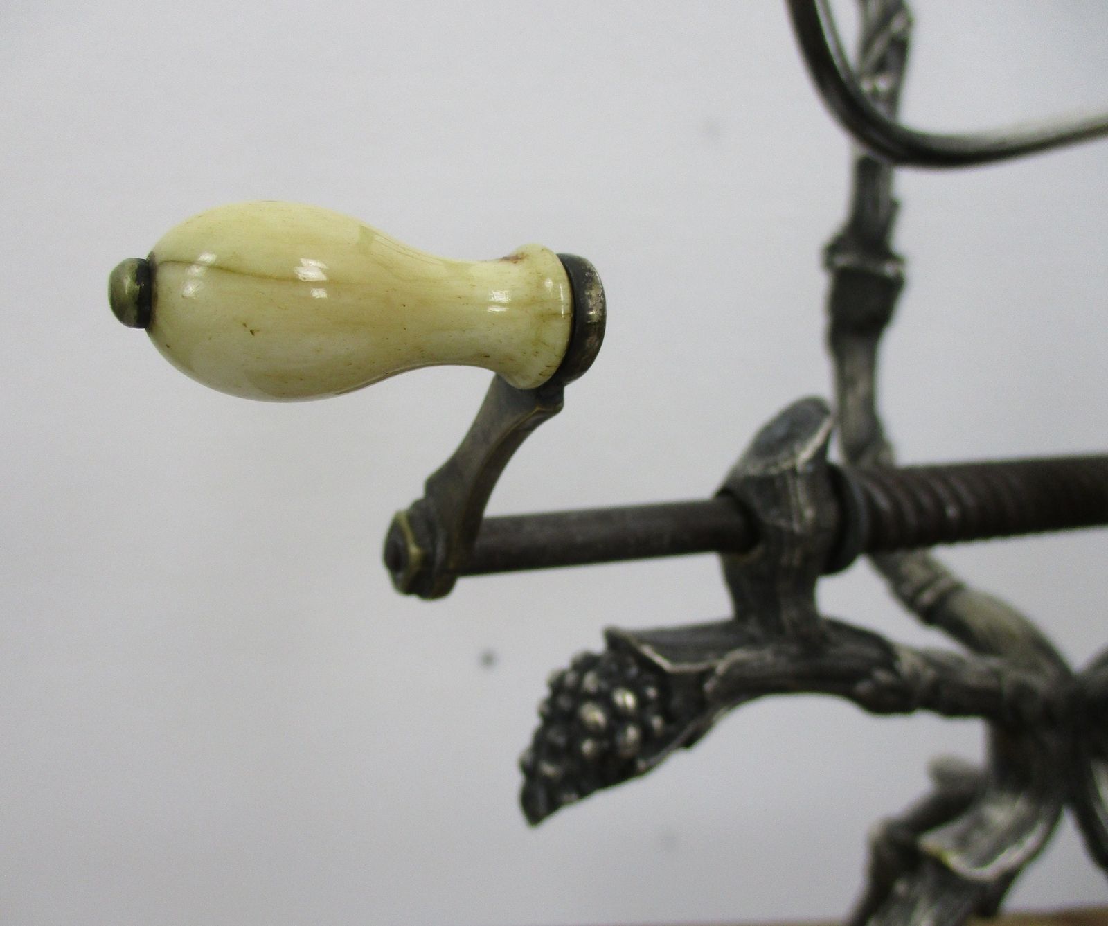 Antique Bottle Holder Pourer Mechanic Decanting Cradle Silver Plated Victorian photo for sale