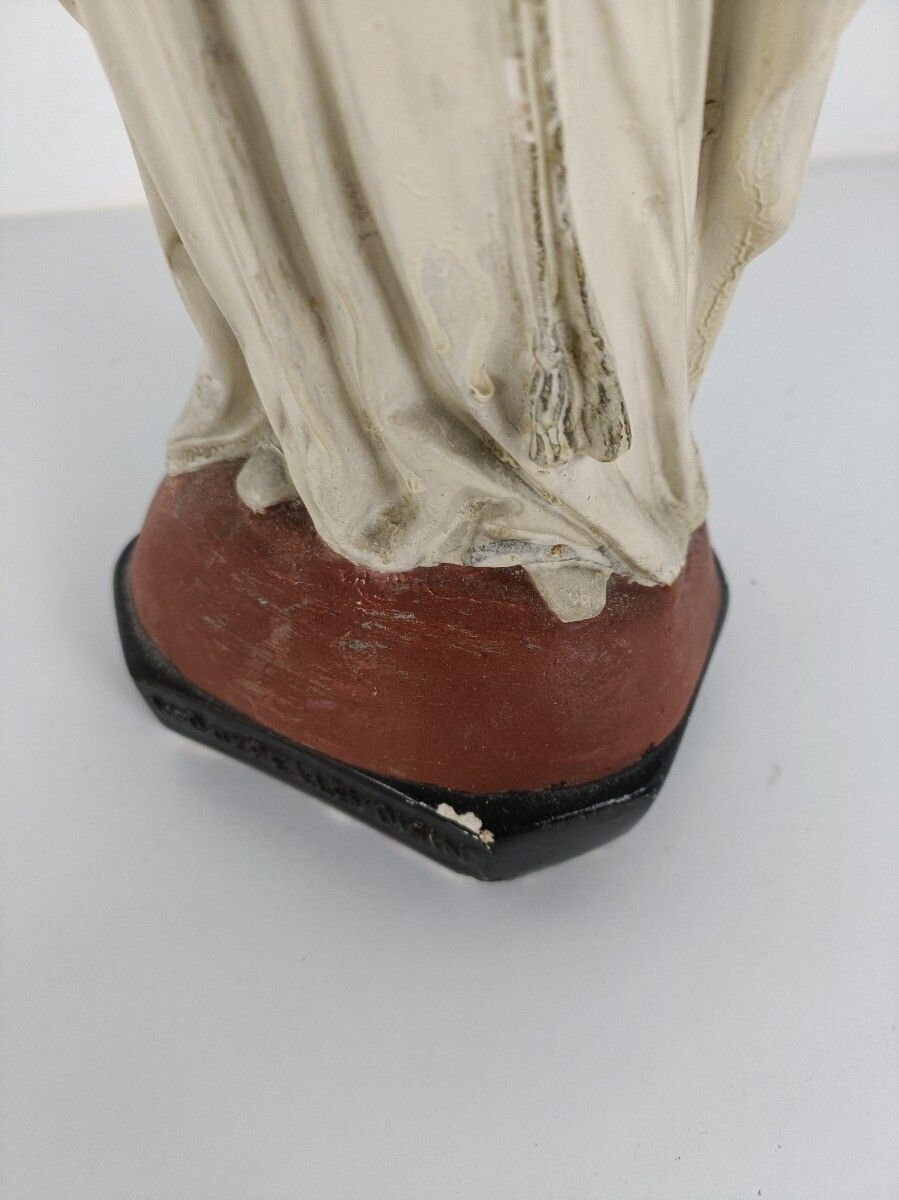 Notre Dame De Pellevoisin France Madonna Virgin Mary Statue Figurine Collector H photo buy