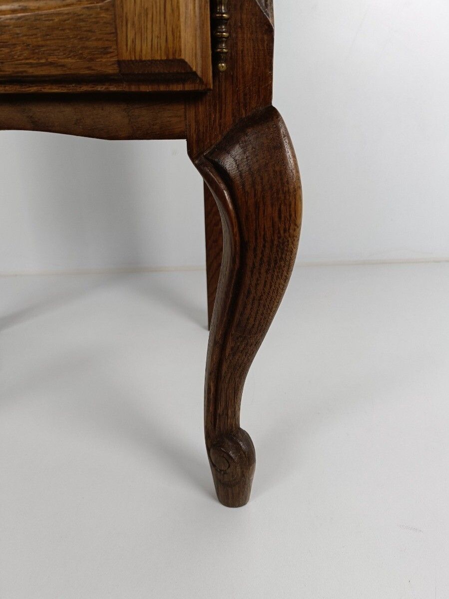 Nightstand End Table Dresser 50s Vanity Cabinets Louis XVI Style Louis XV Vintag photo vintage