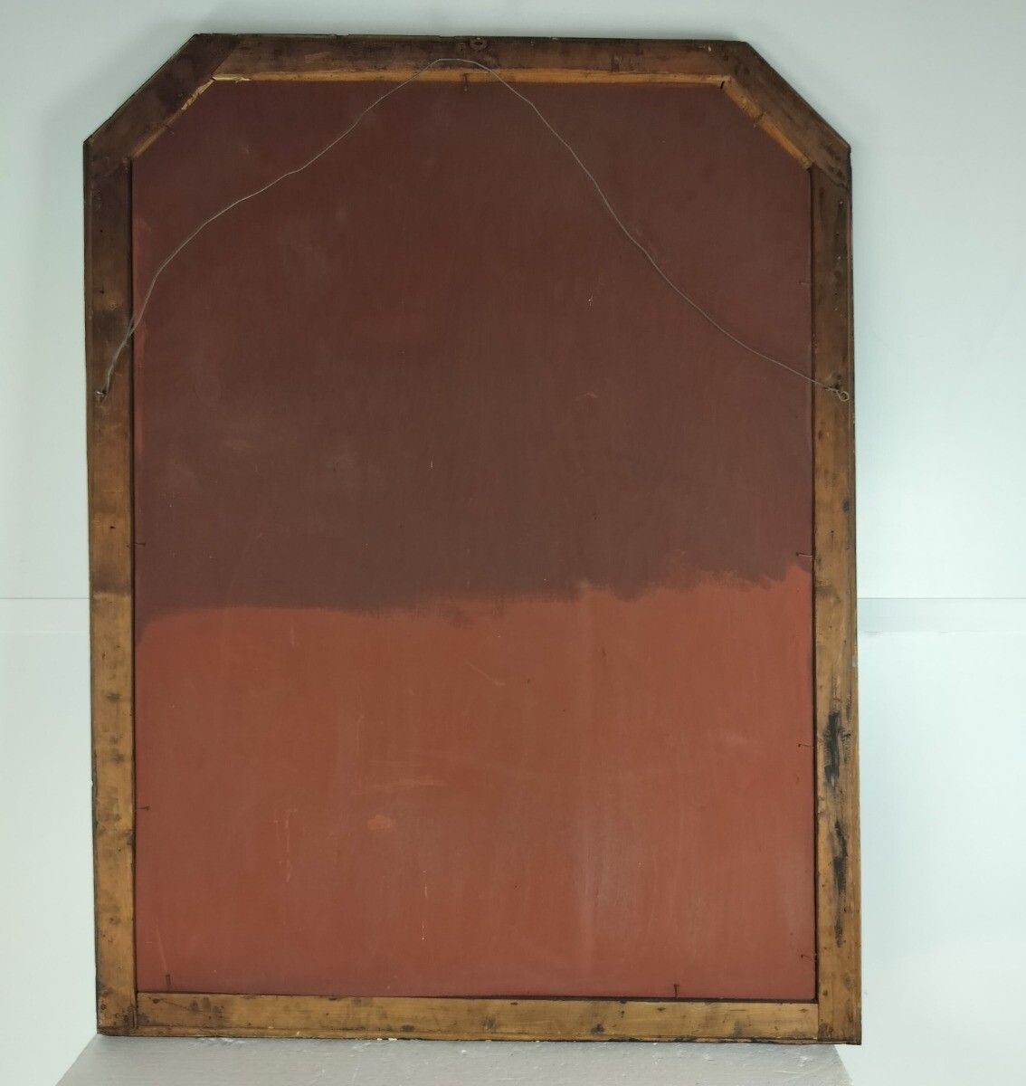 photo for sale Very Large Antique Painting Oil On Wooden Panel Crucifixion After Antoon Van Dyc
