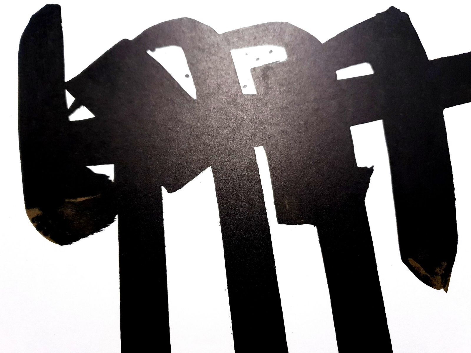 Pierre Soulagespierre Soulages   Original Lithograph1970 photo furniture