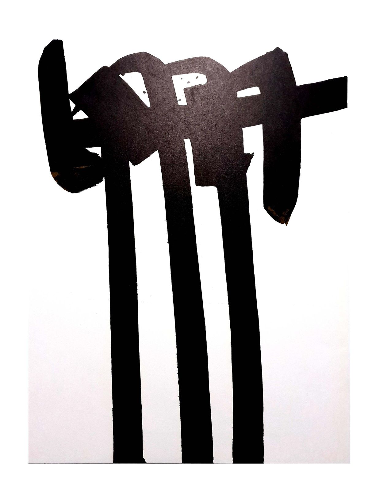 Pierre Soulagespierre Soulages   Original Lithograph1970 photo Art