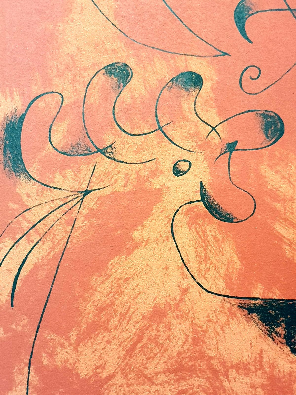 Joan Miróplate VI, From Joan Miro By Jacques Prévert And Georges Ribemont Dessaignes1956 photo 1146.0