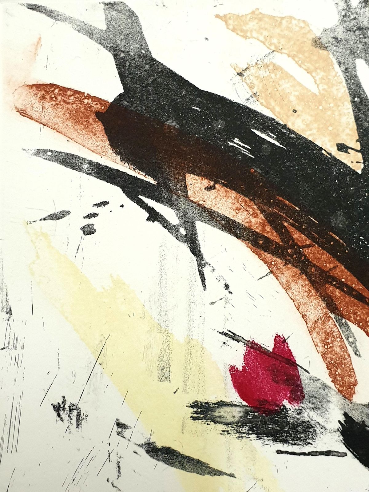 Jean Miottejean Miotte   Abstract Composition   Original Etching1998 photo for sale