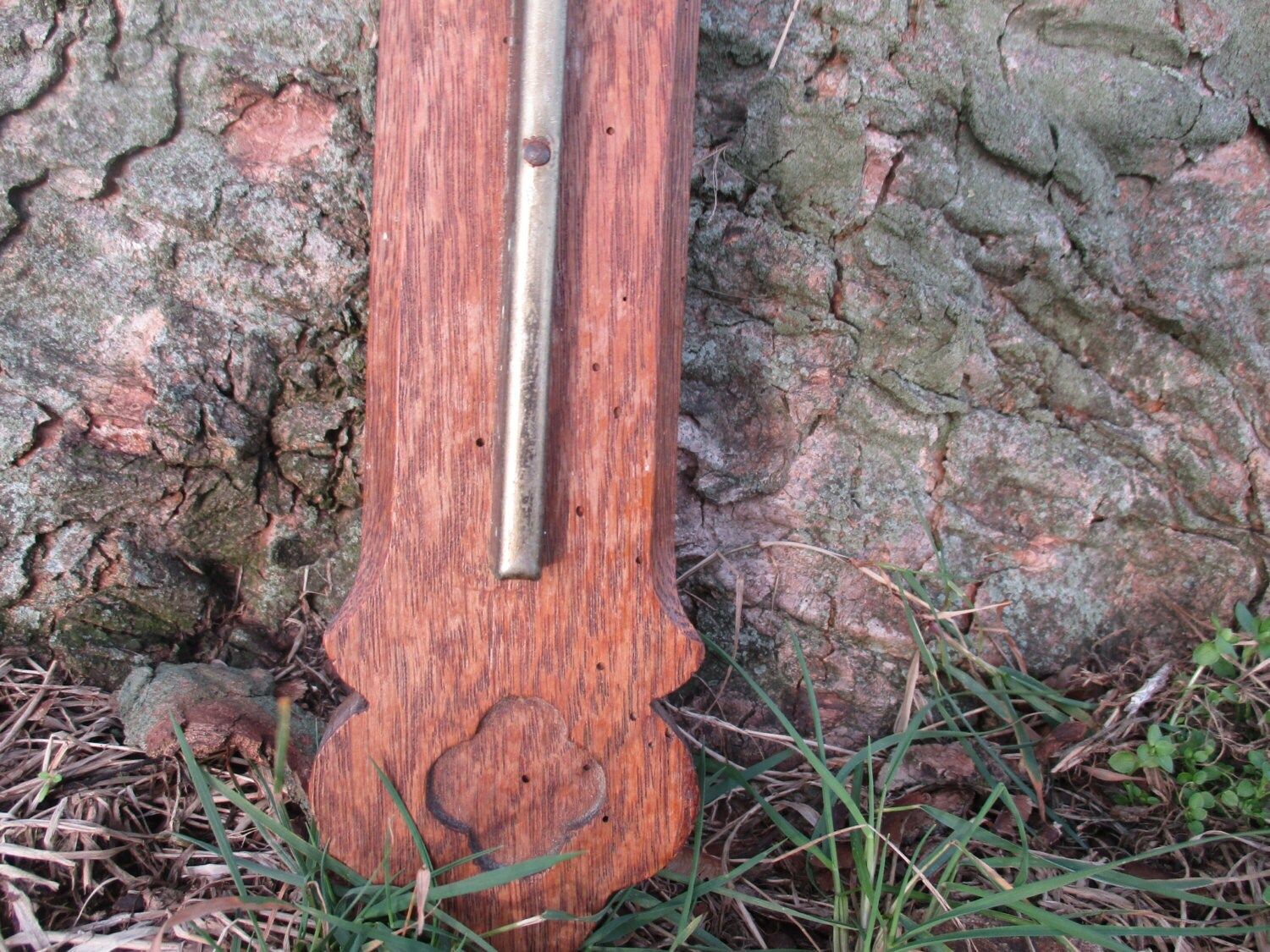 Large Lovely Hand Carved Wood Hanging Crucifix Cross Jesus Christ 25.59" photo for sale