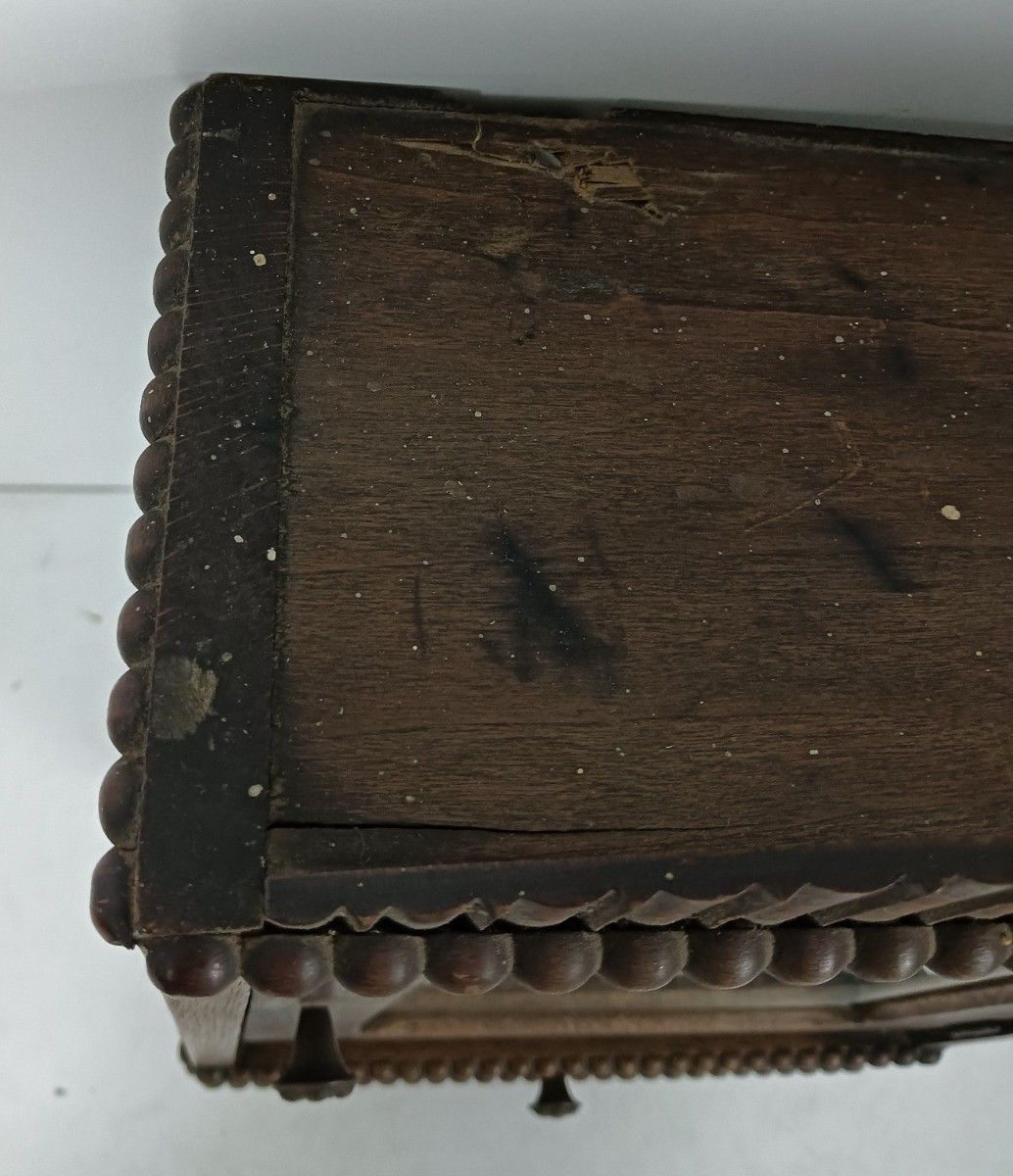 Antique Medicine Apothecary Pharmacy Cabinet Wall Hanging Beveled Glass Barn Sty photo vinterior